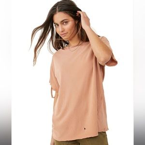 NEW: Free People Dani Tee In Crush Blush